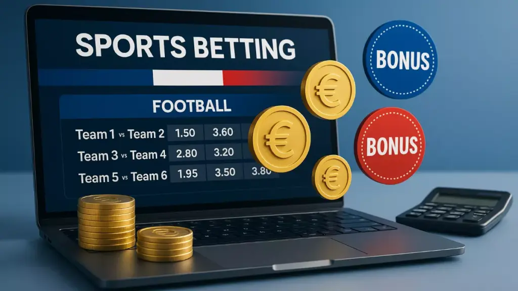 bonus d'inscription chez les bookmakers français