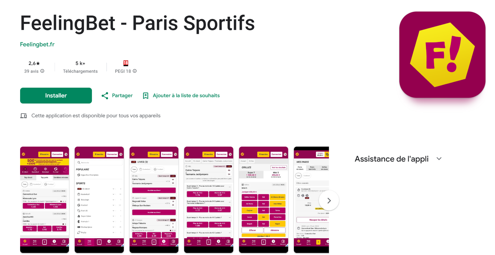 vérification feelingbet