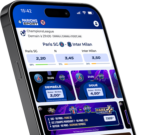 application parions sport