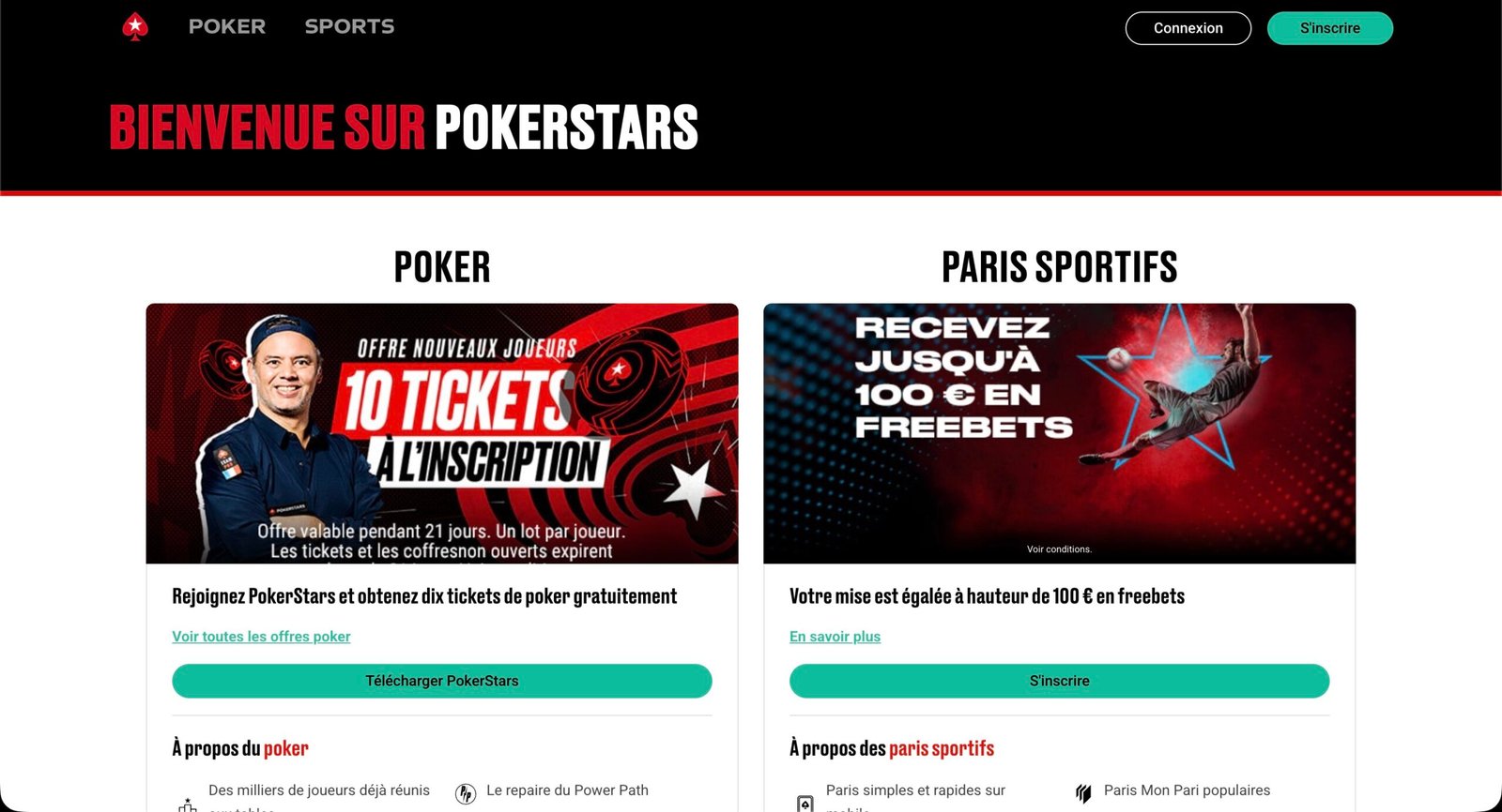 pokerstars depot