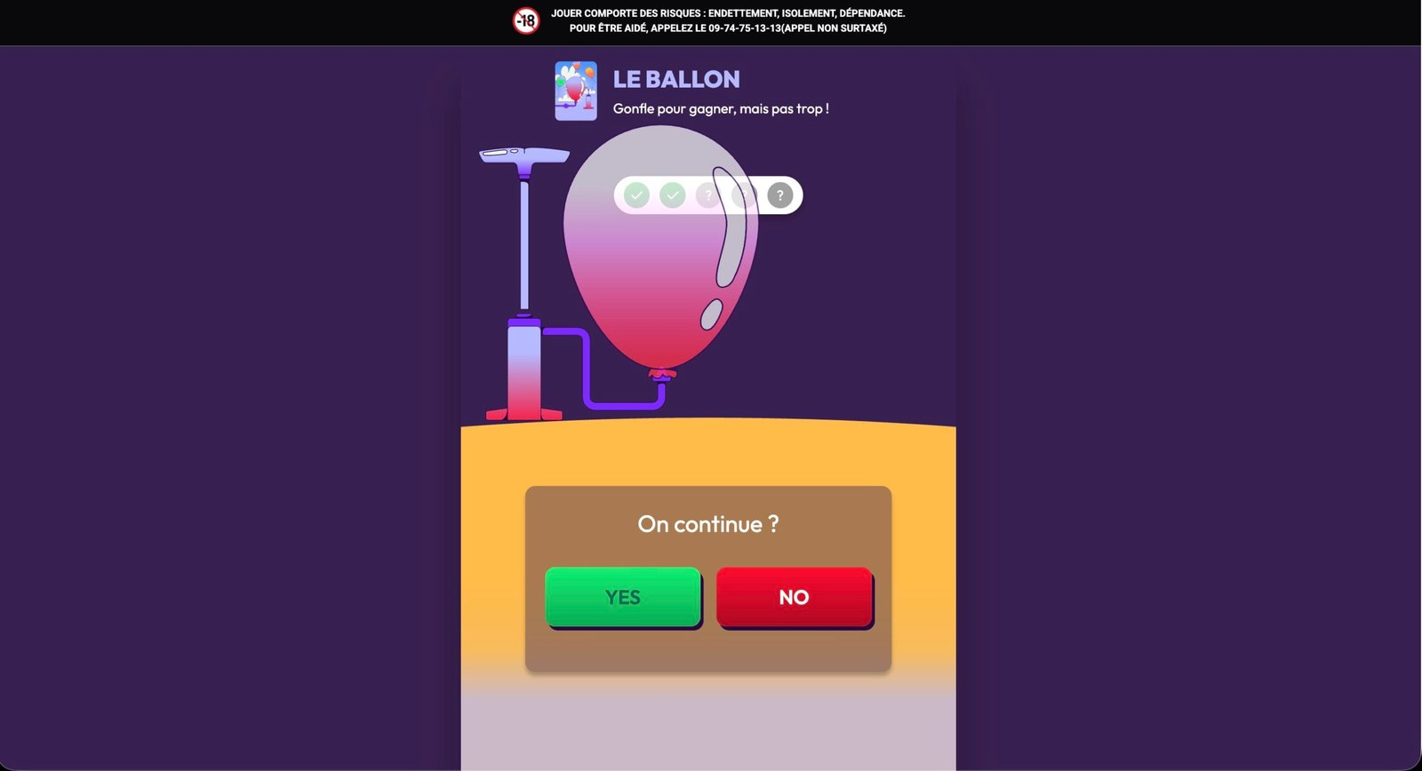 YESorNO moyens de paiement